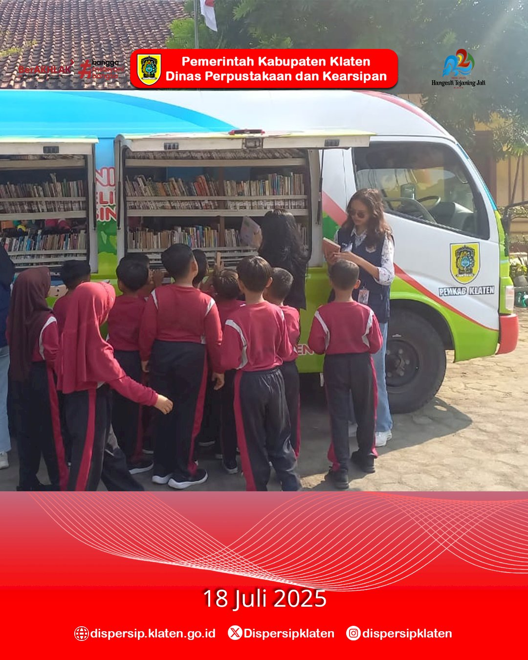 Mbak Marsini Hadir di SDN 2 Kecemen Manisrenggo, Kolaborasi Literasi bersama KKN UPN Veteran Yogyakarta