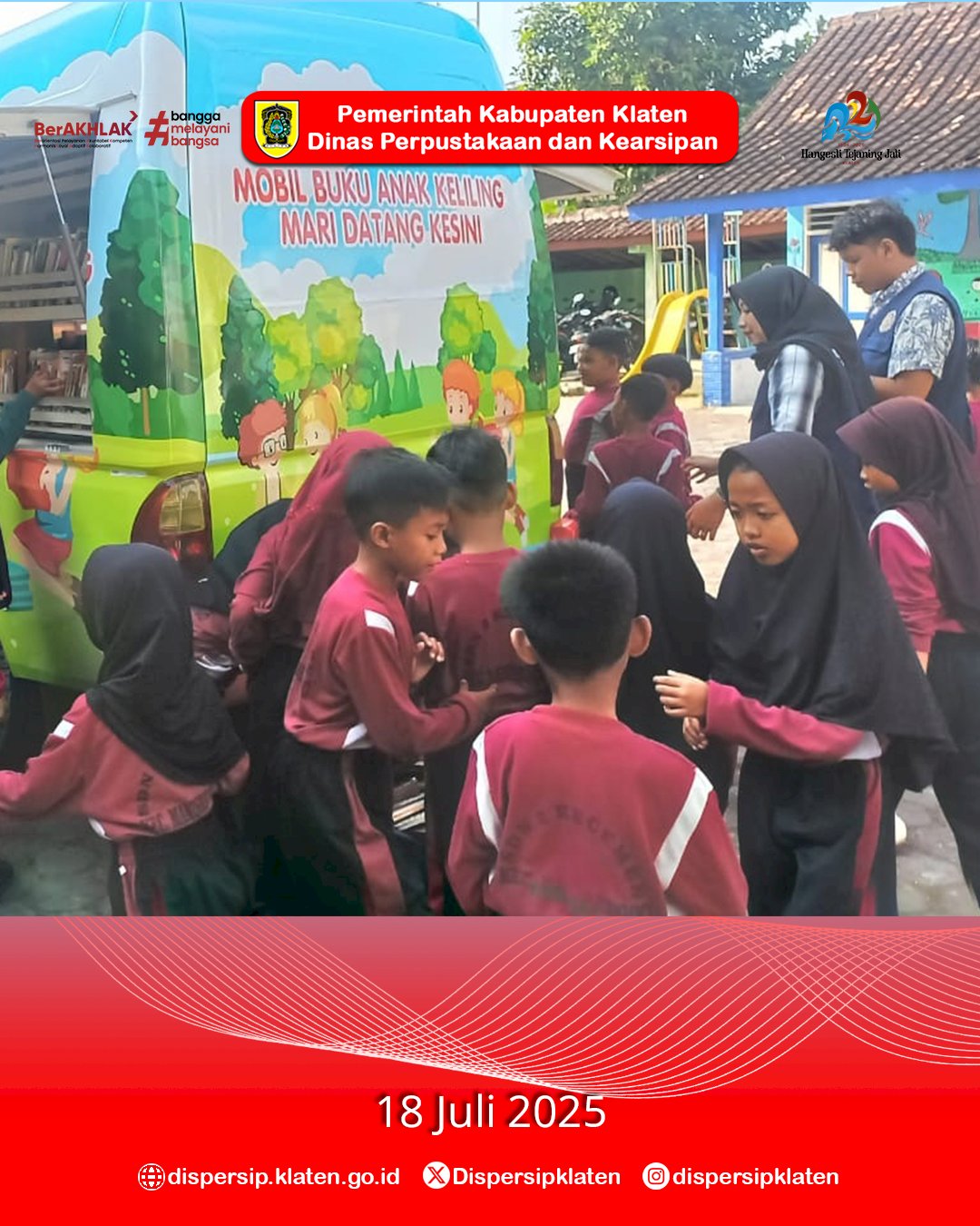 Mbak Marsini Hadir di SDN 2 Kecemen Manisrenggo, Kolaborasi Literasi bersama KKN UPN Veteran Yogyakarta