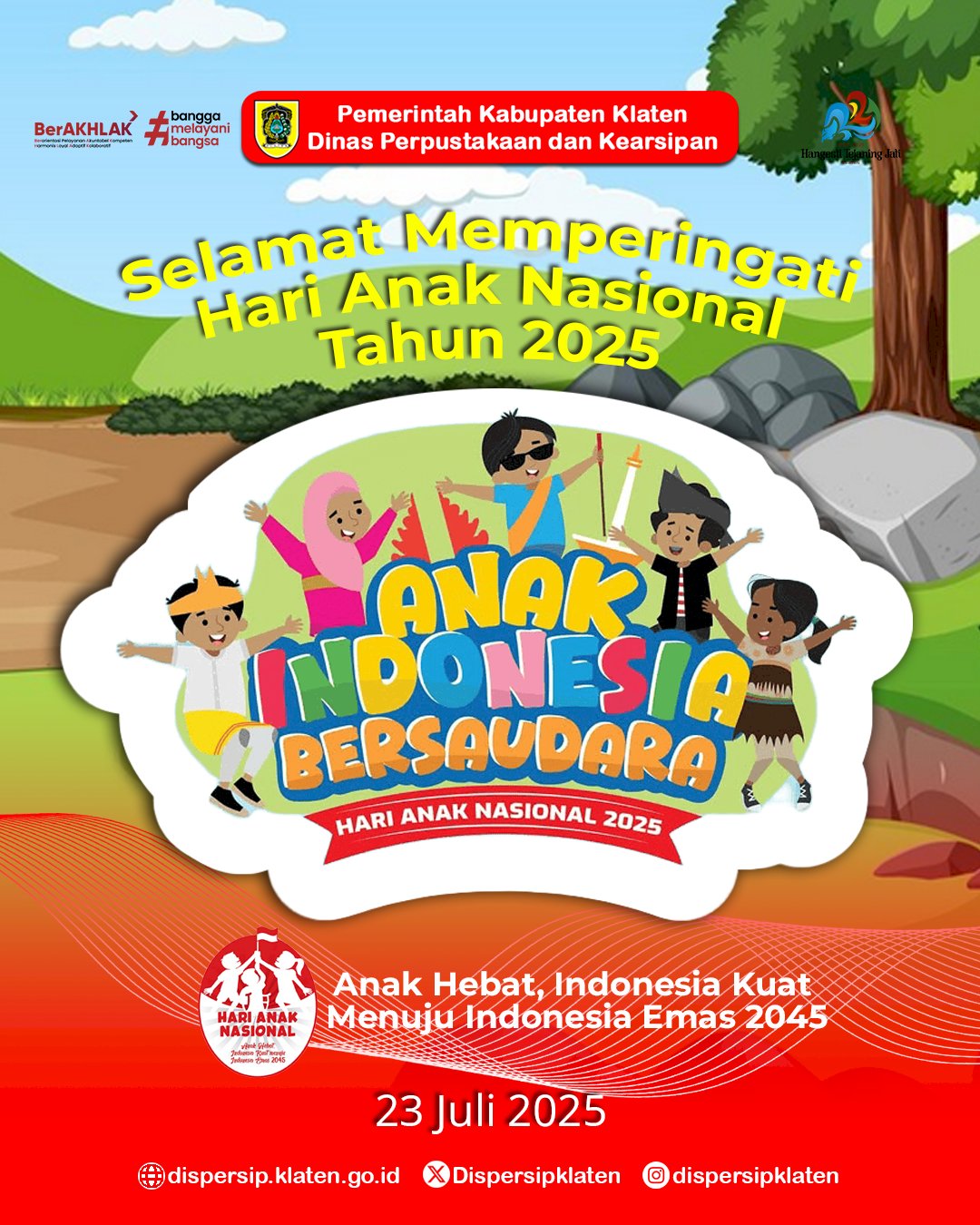 Selamat Hari Anak Nasional 2025