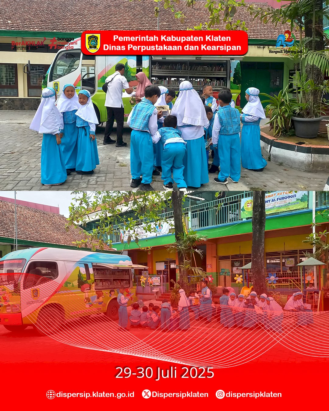 Dua Hari Bersama Mbak Marsini, SDIT Al Furqon Klaten Antusias Dukung Literasi Anak