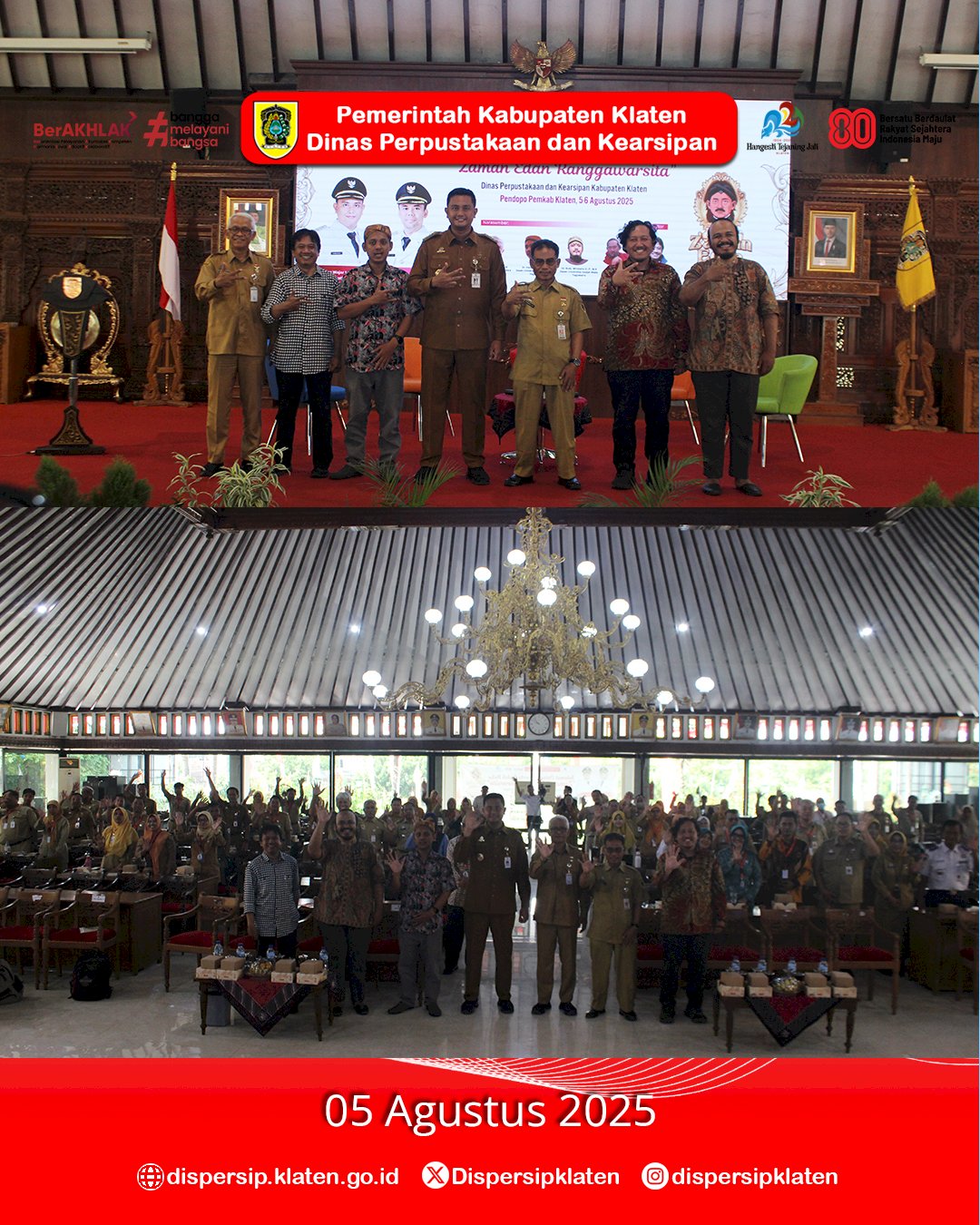 Bupati Klaten Apresiasi Bedah Buku 'Zaman Edan Ronggowarsito', Oase di Tengah Menurunnya Minat Baca
