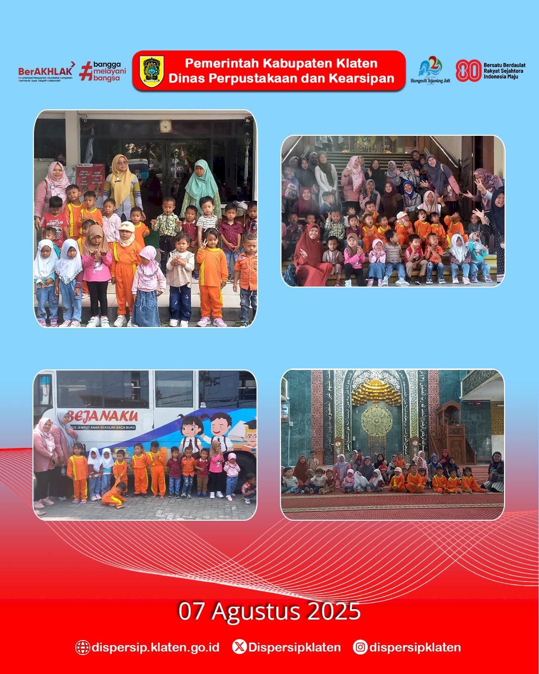 Sepekan Bejanaku : Awali Semester 2, Ajak Anak TK/PAUD Belajar Sambil Berpetualang Literasi