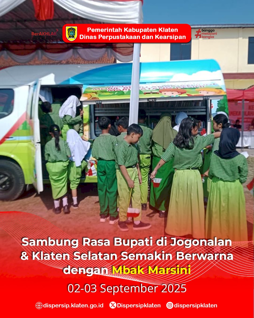 Sambung Rasa Bupati di Jogonalan dan Klaten Selatan Semakin Berwarna dengan Mbak Marsini
