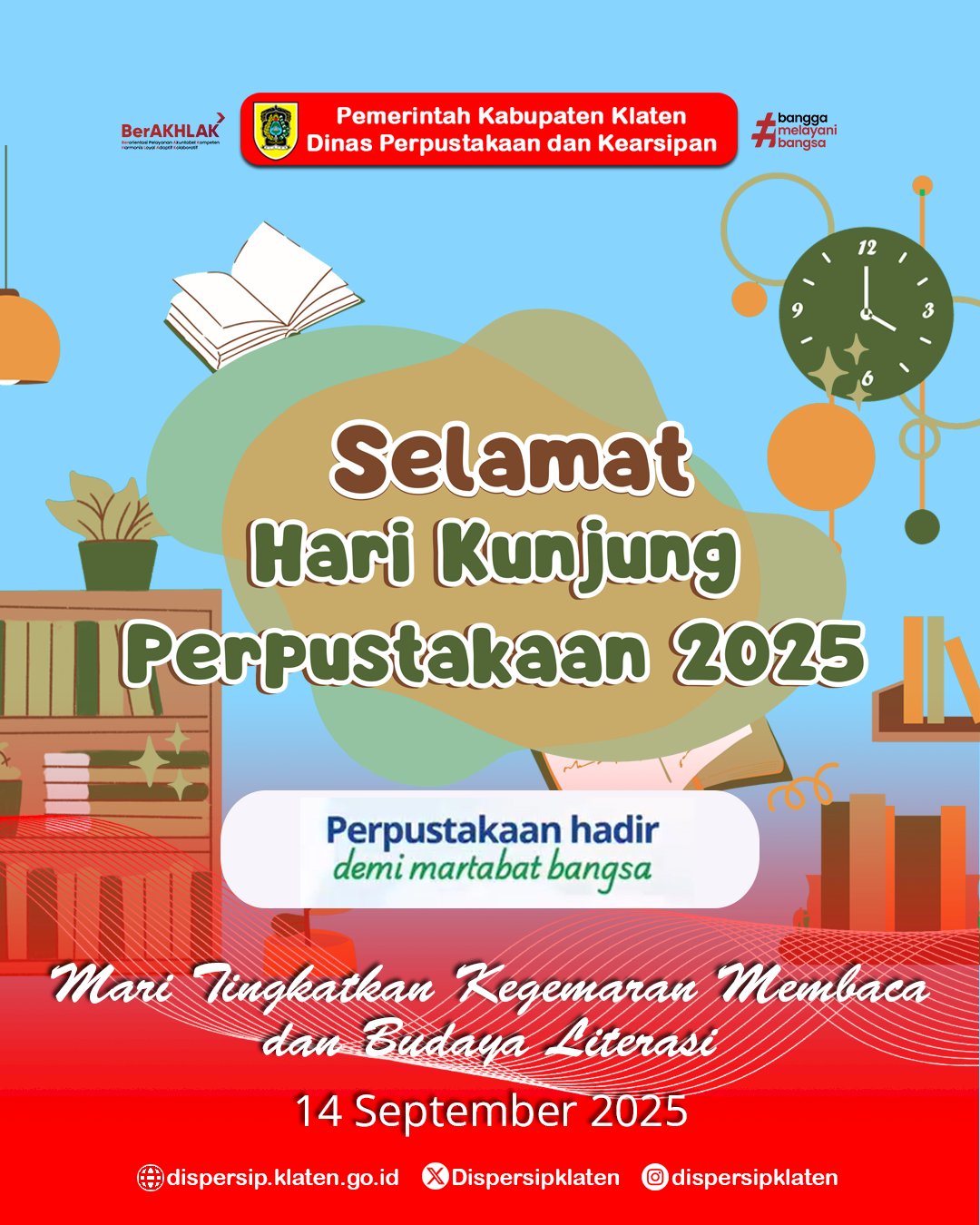 Selamat Hari Kunjung Perpustakaan 2025