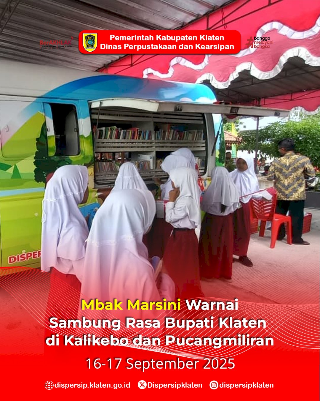 Mbak Marsini Warnai Sambung Rasa Bupati Klaten di Kalikebo dan Pucangmiliran