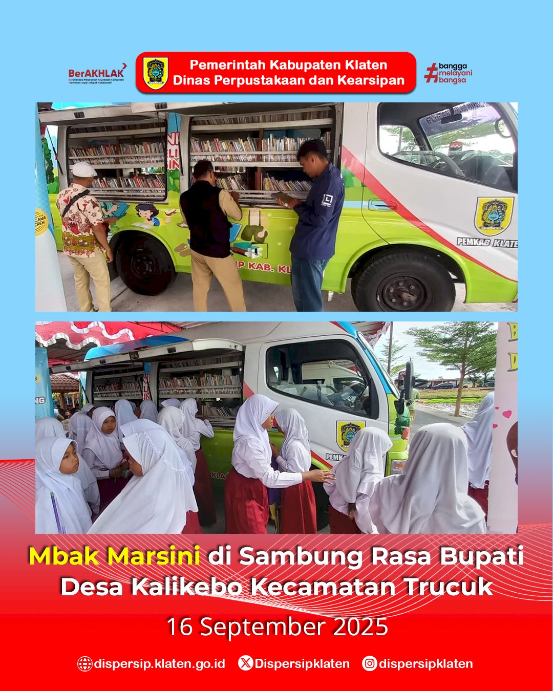 Mbak Marsini Warnai Sambung Rasa Bupati Klaten di Kalikebo dan Pucangmiliran