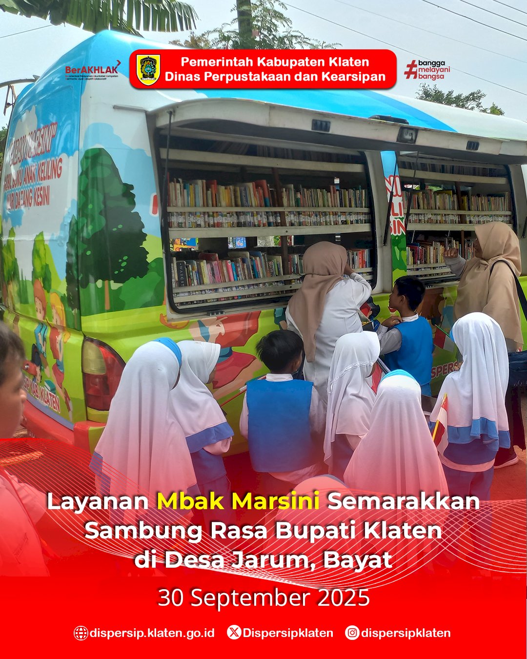 Layanan Mbak Marsini Semarakkan Sambung Rasa Bupati Klaten di Jarum, Bayat