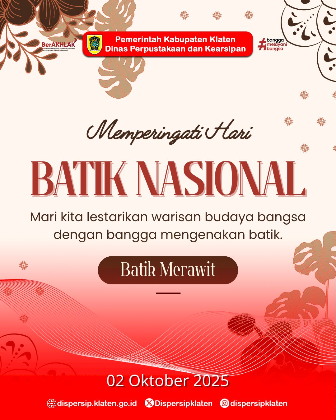 Selamat Hari Batik Nasional Tahun 2025
