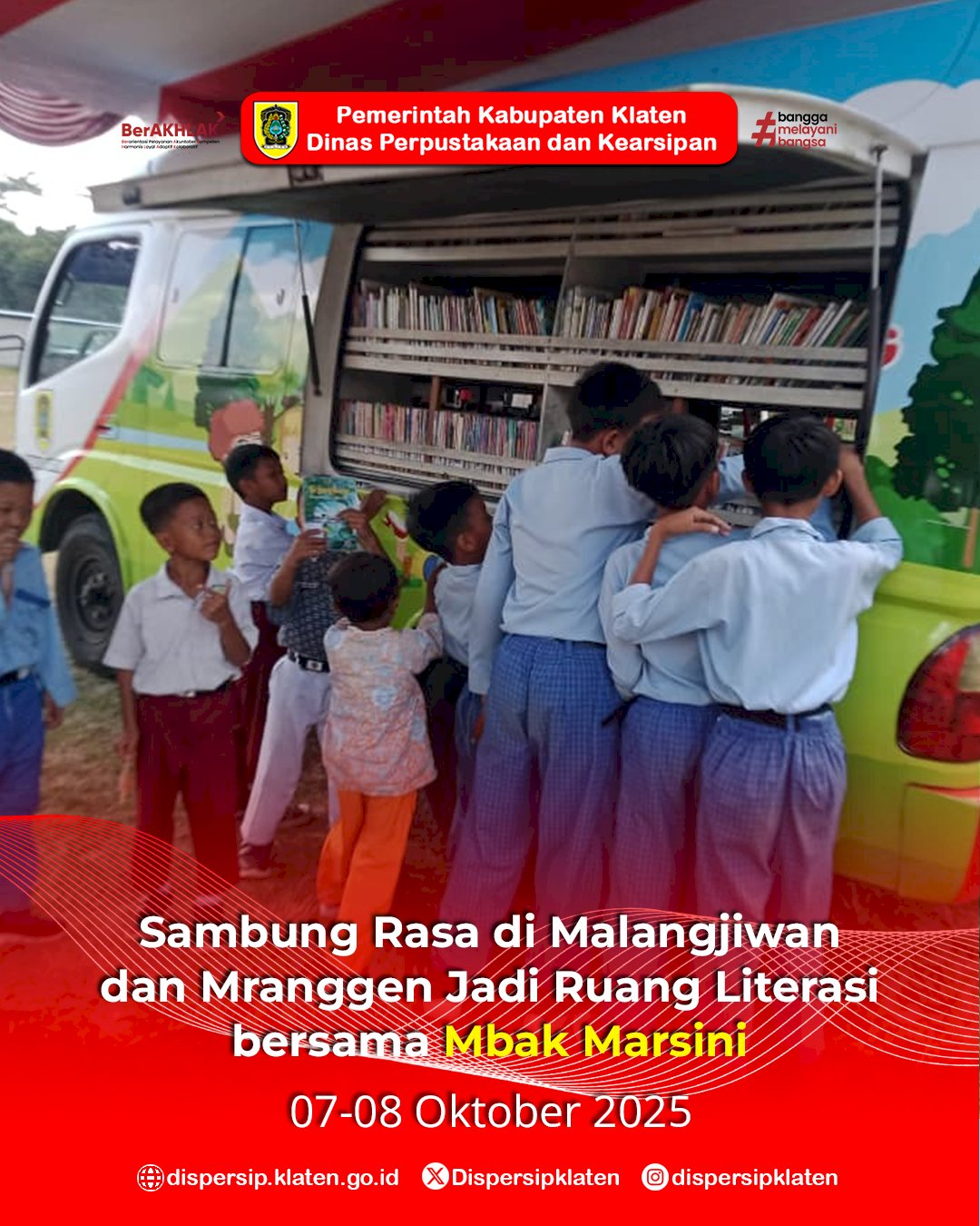 Sambung Rasa di Malangjiwan dan Mranggen Jadi Ruang Literasi bersama Mbak Marsini