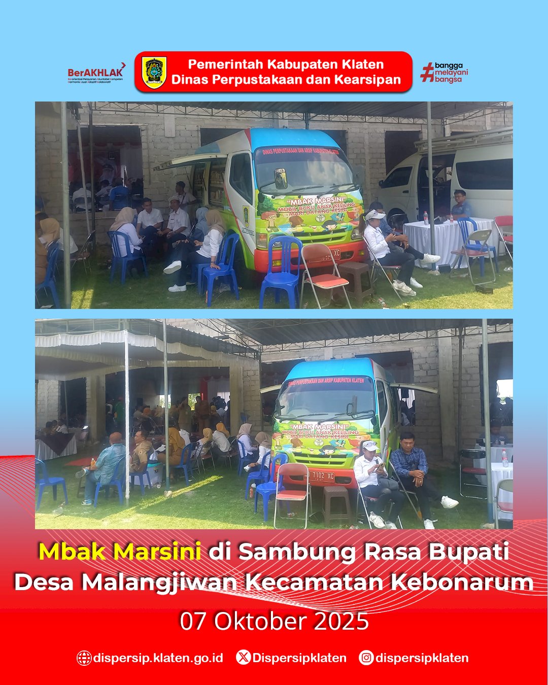 Sambung Rasa di Malangjiwan dan Mranggen Jadi Ruang Literasi bersama Mbak Marsini