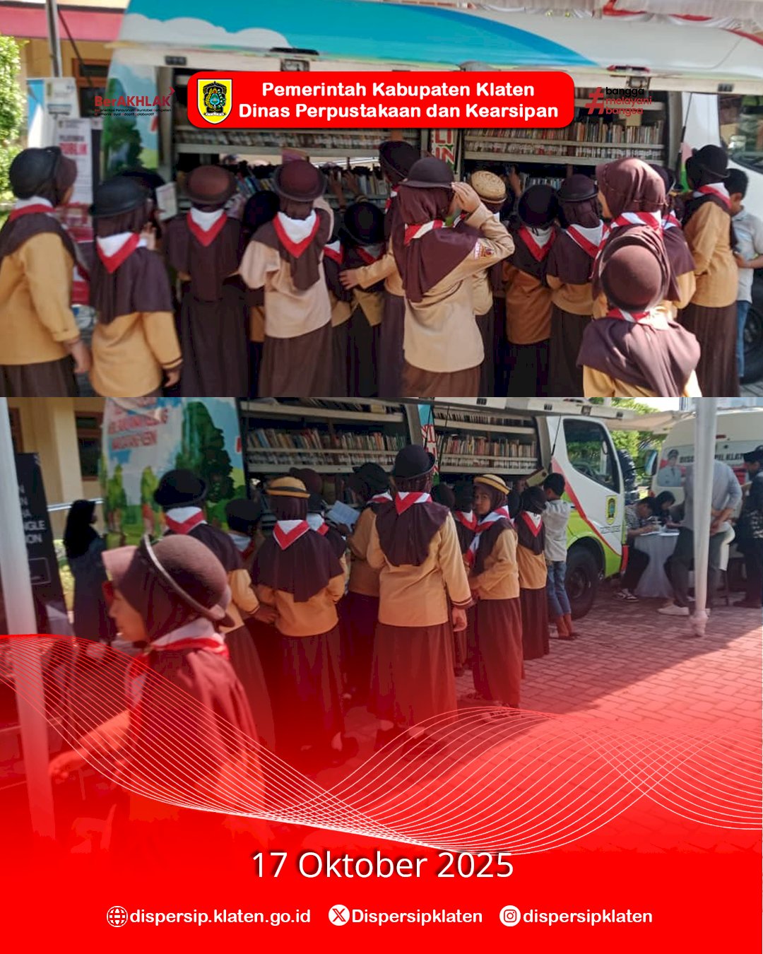 Mendekatkan Buku ke Warga, Mbak Marsini Ramaikan Sambung Rasa di Karangasem, Cawas