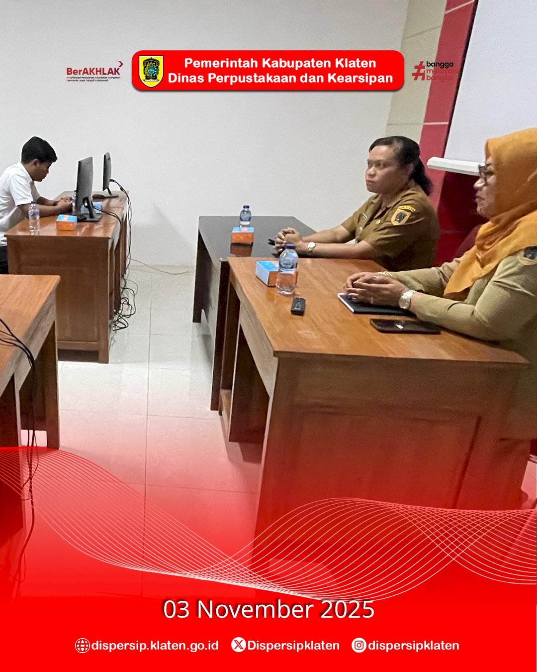Kunjungan Bimbingan Kearsipan Dinas Ketahanan Pangan dan Pertanian, Bahas Pengelolaan Arsip Fisik & Digital