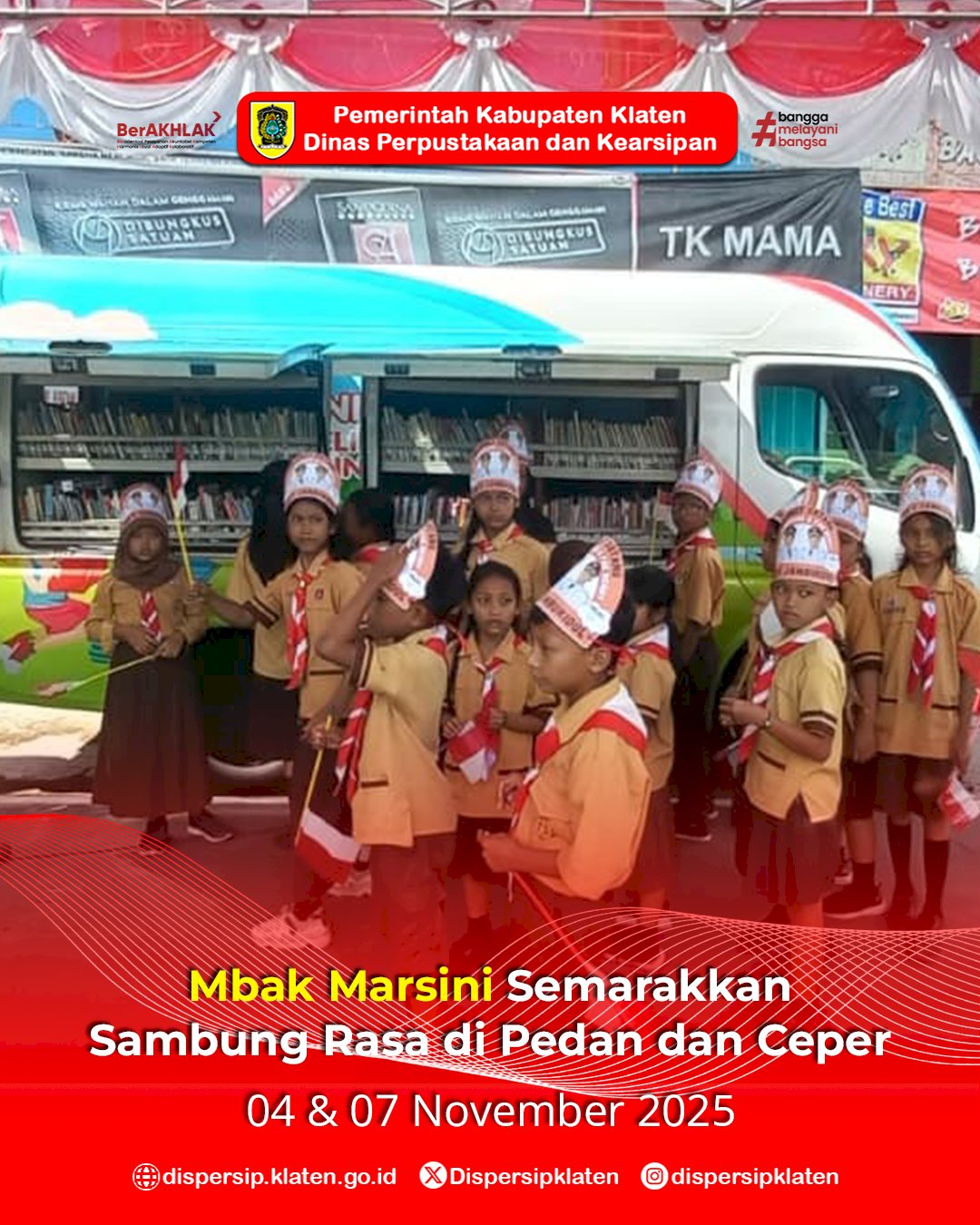 Mbak Marsini Semarakkan Sambung Rasa di Pedan dan Ceper