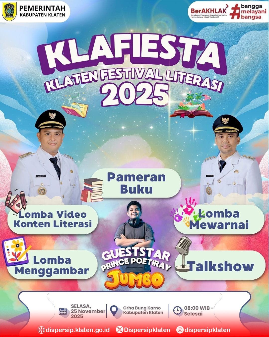 Klaten Festival Literasi (Klafiesta) 2025 