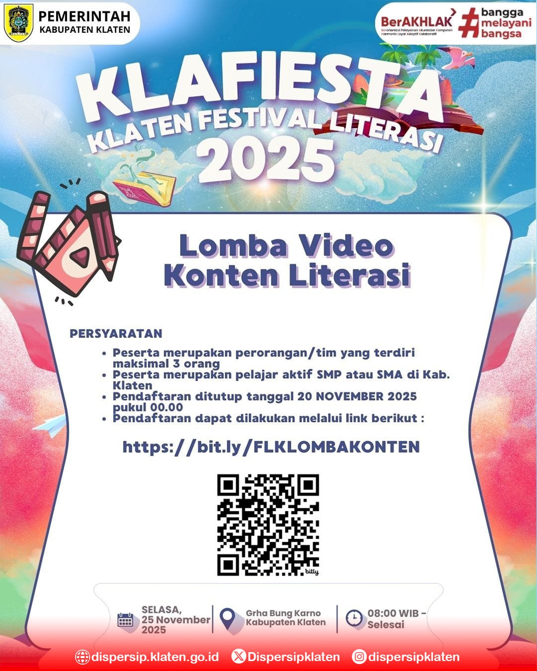 Klaten Festival Literasi (Klafiesta) 2025 