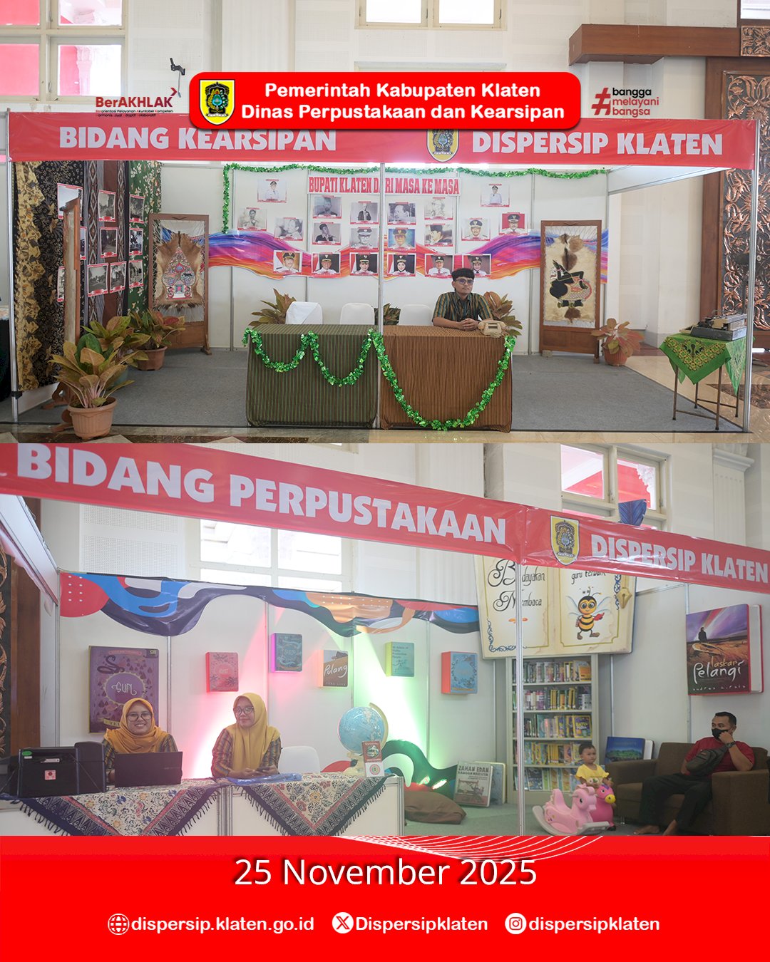 Klafiesta 2025 Dibuka Meriah dengan Lomba Kreativitas dan Stand Literasi di Grha Bung Karno