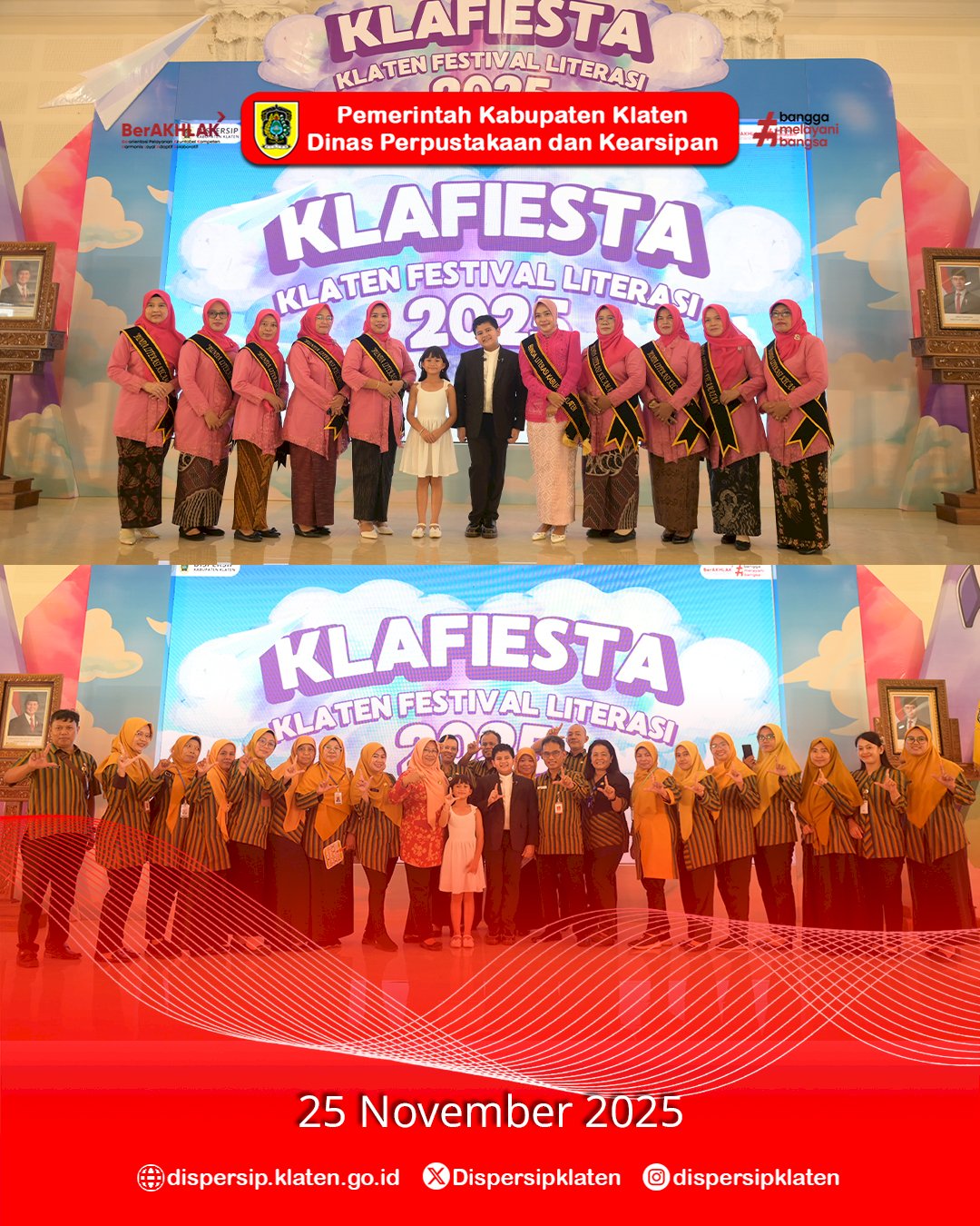 Talkshow Literasi dan Aksi Panggung Prince Poetiray Tutup Klafiesta 2025 dengan Gemilang