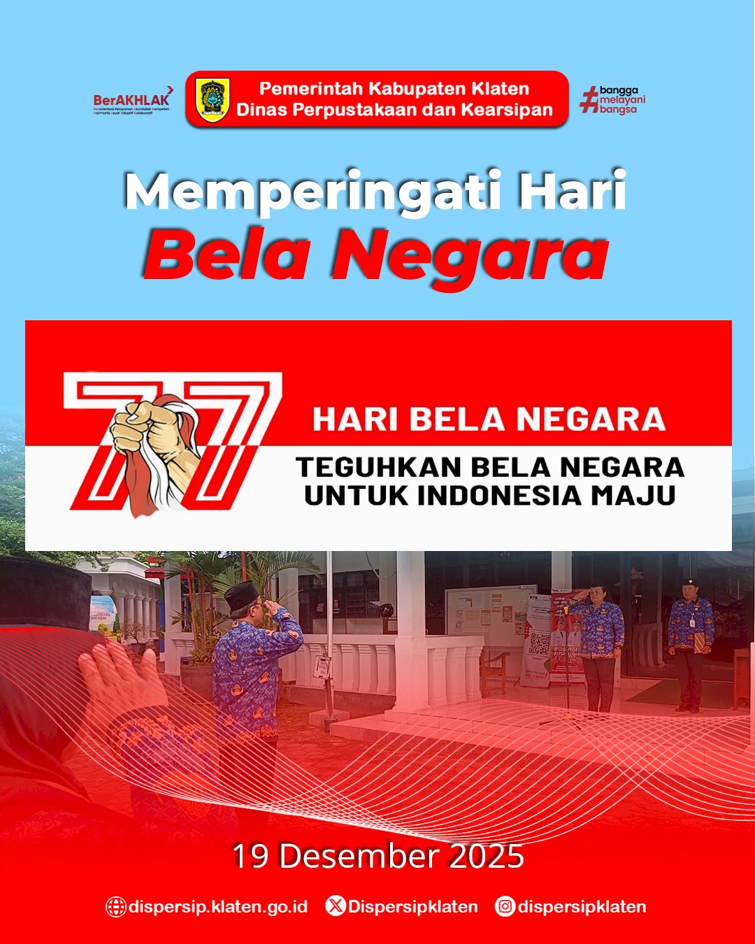 Memperingati Hari Bela Negara ke-77