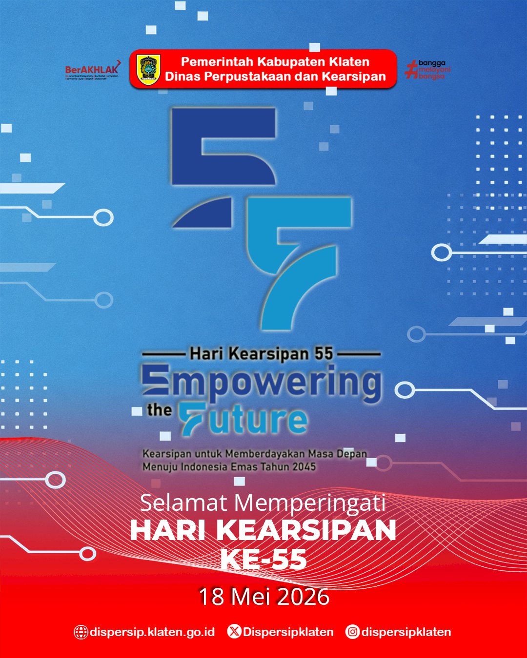 Selamat Hari Kearsipan ke-55