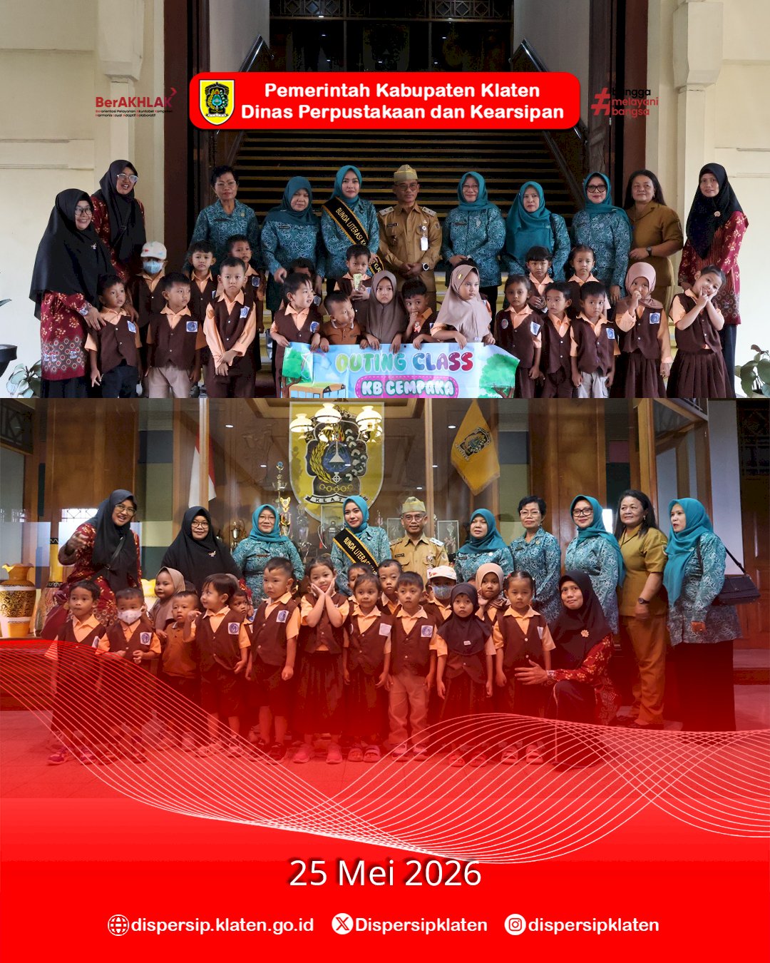 Bunda Literasi Klaten Dampingi Program Bejanaku, Tanamkan Semangat Membaca Sejak Dini