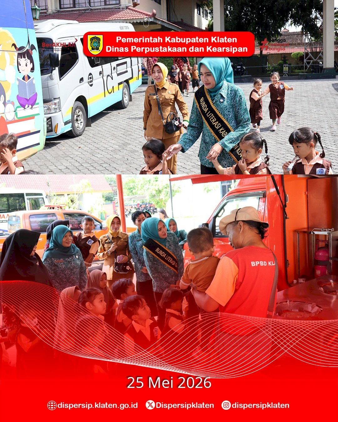 Bunda Literasi Klaten Dampingi Program Bejanaku, Tanamkan Semangat Membaca Sejak Dini