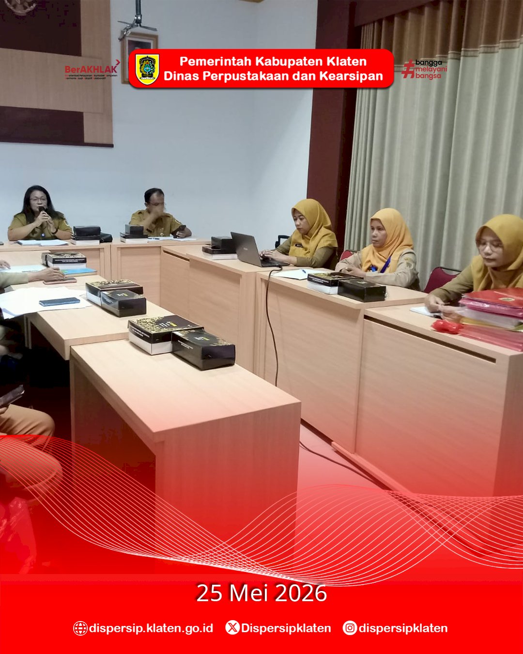 Rapat Koordinasi Persiapan Lomba Perpustakaan Desa Tahun 2026 Digelar Bersama Mitra Strategis
