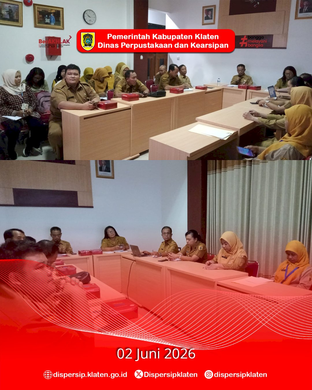 Dispersip Klaten Gelar Sosialisasi Lomba Perpustakaan Desa Terbaik Tahun 2026, Enam Desa Siap Ikuti Tahap Visitasi
