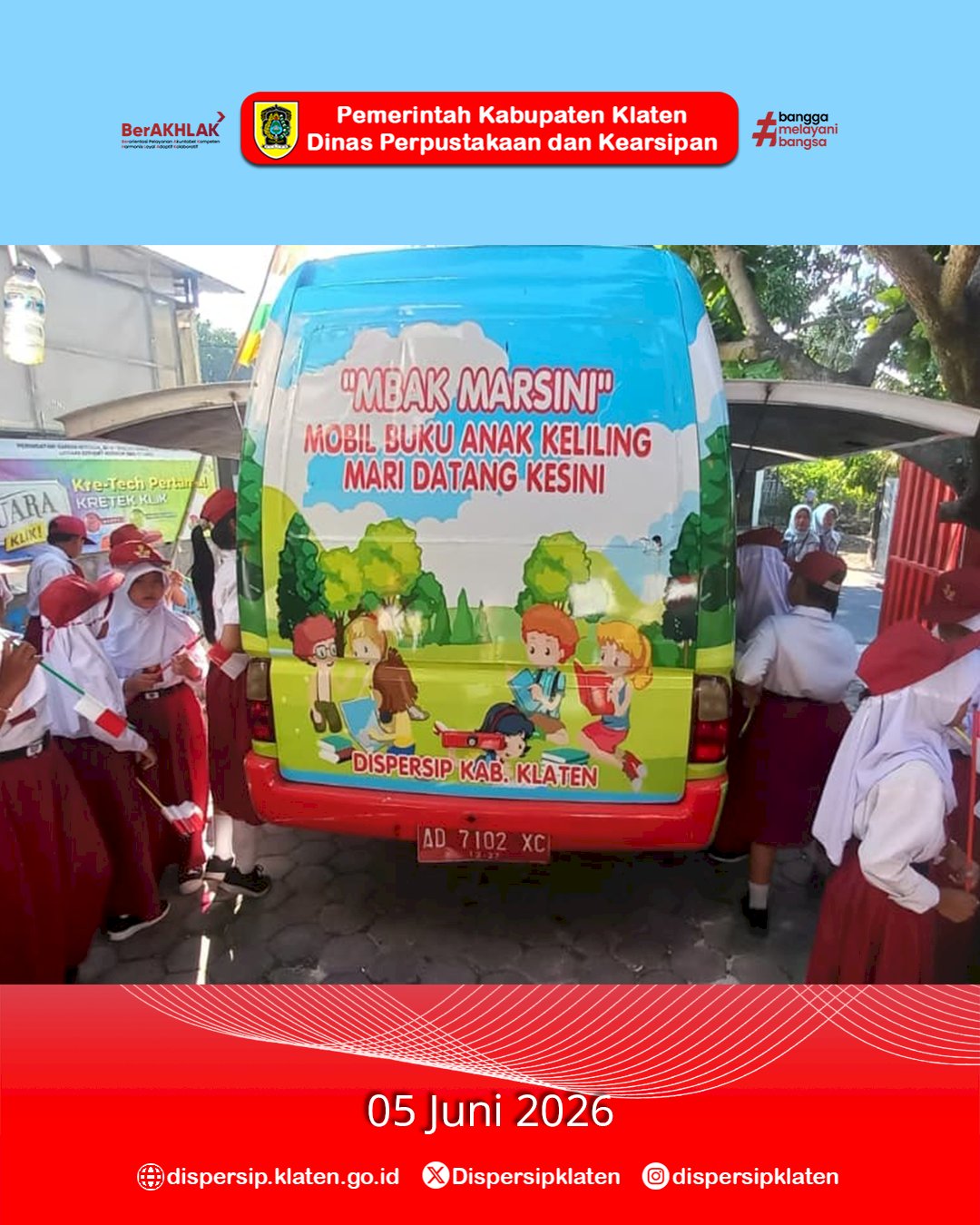 Mbak Marsini dan Titip Bandaku Layani Warga Desa Ceporan dalam Kegiatan Sambung Rasa Bupati Klaten