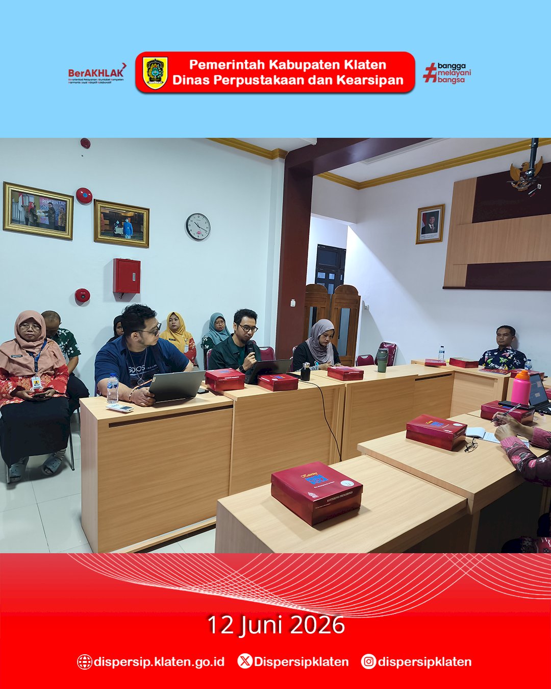 Dispersip Klaten Matangkan Persiapan Lomba Resensi Buku Kabupaten Klaten Tahun 2026