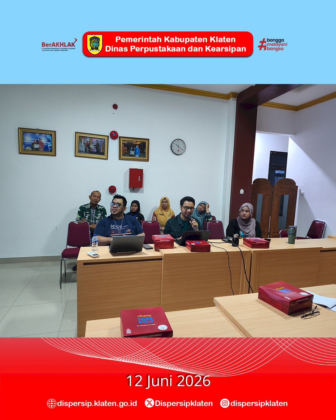 Dispersip Klaten Matangkan Persiapan Lomba Resensi Buku Kabupaten Klaten Tahun 2026
