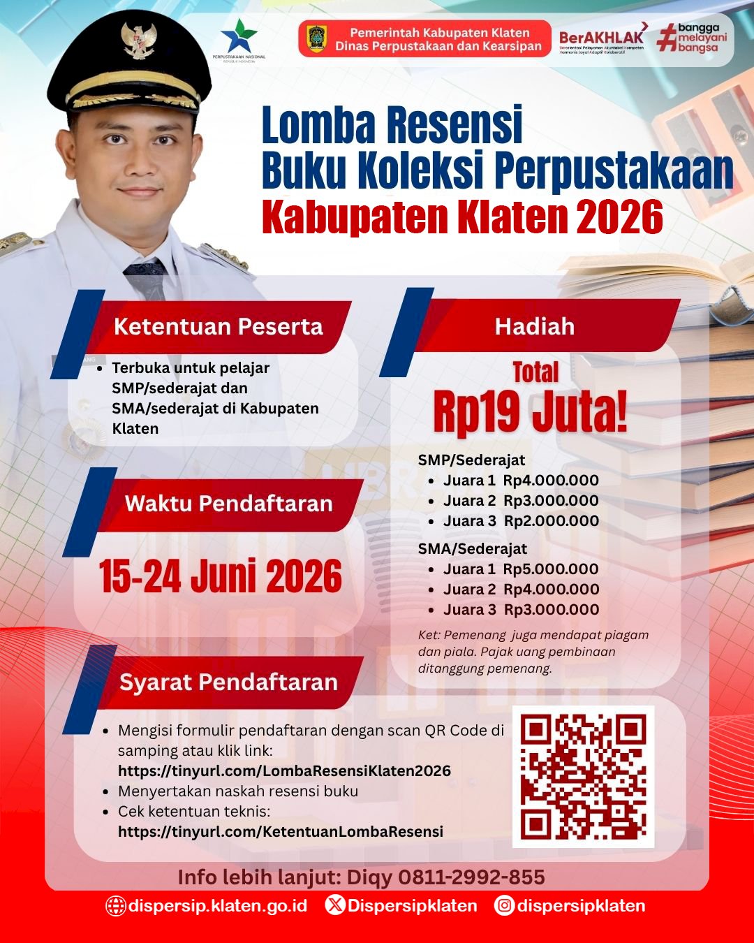 Lomba Resensi Buku Koleksi Perpustakaan Daerah Kabupaten Klaten Tahun 2026