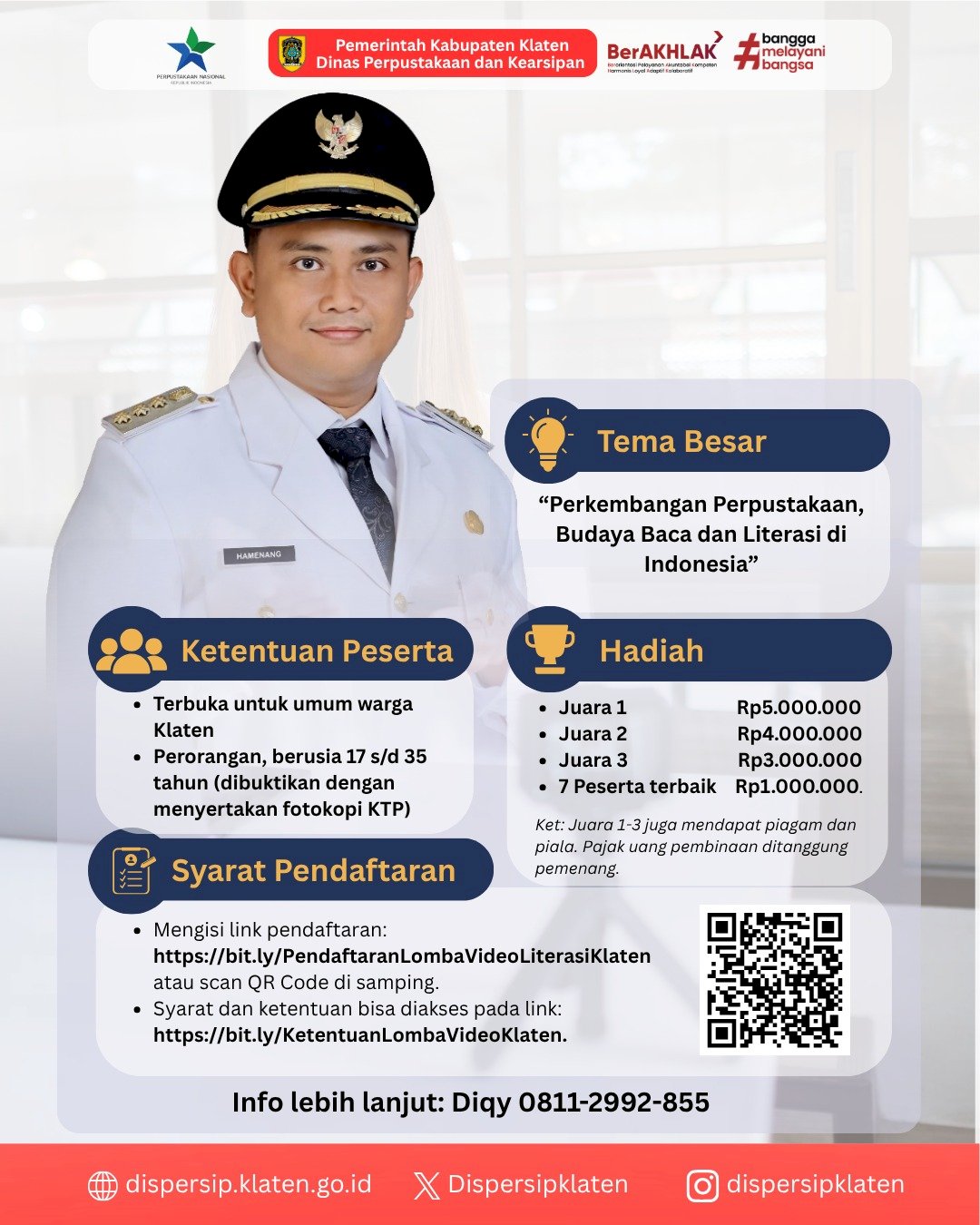 Pendaftaran Diperpanjang! Masih Ada Kesempatan Raih Hadiah Total Rp19 Juta di Lomba Video Konten Literasi 2026