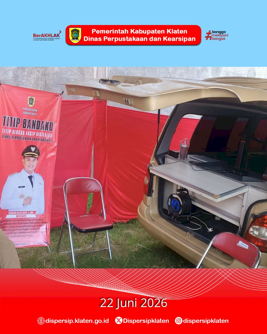 Mbak Marsini dan Titip Bandaku Hadir Meriahkan Sambung Rasa Bupati Klaten di Desa Randulanang