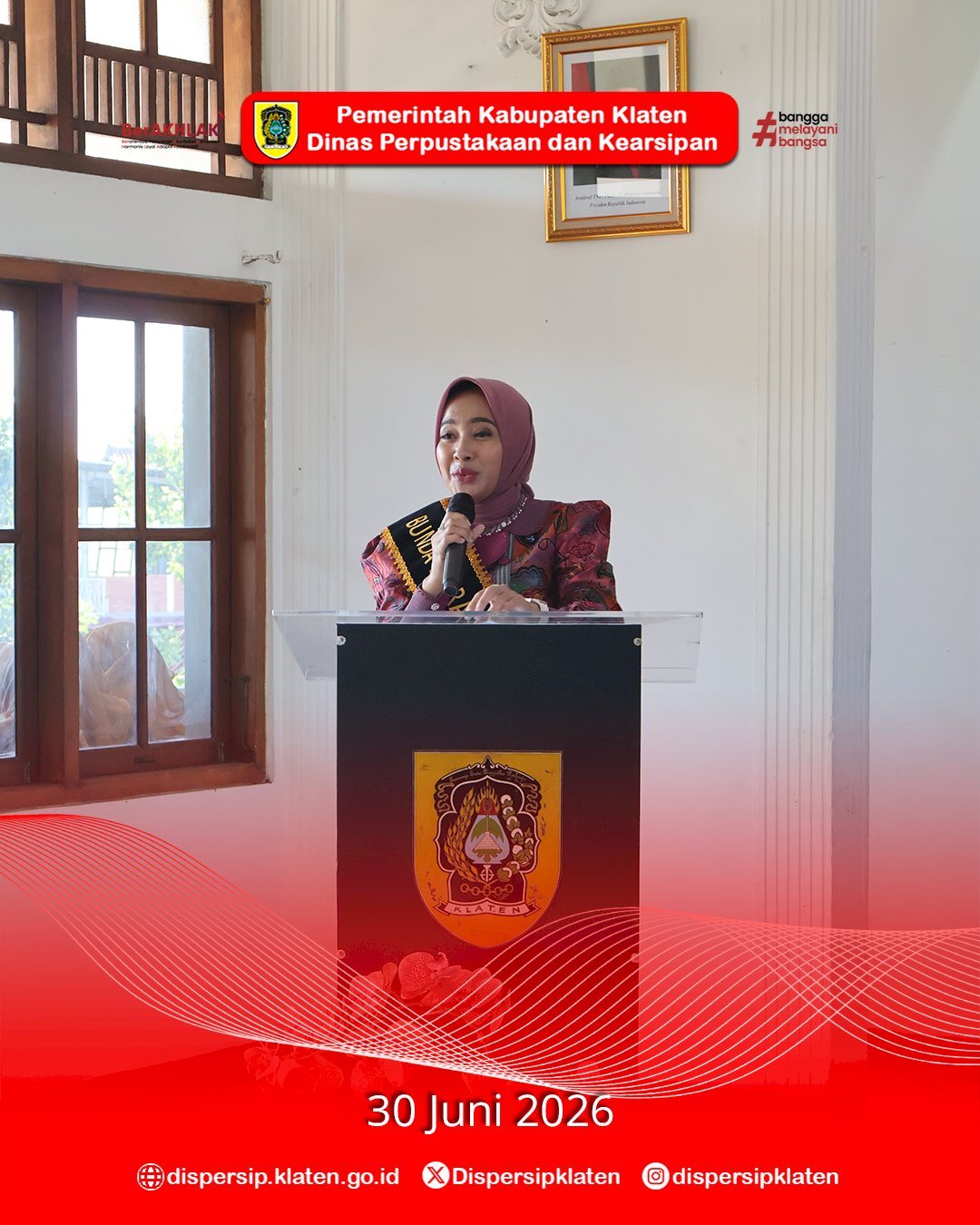 Asah Kemampuan Analisis, Dispersip Klaten Bekali Peserta Lomba Resensi Buku Tingkat SMA Sederajat Tahun 2026