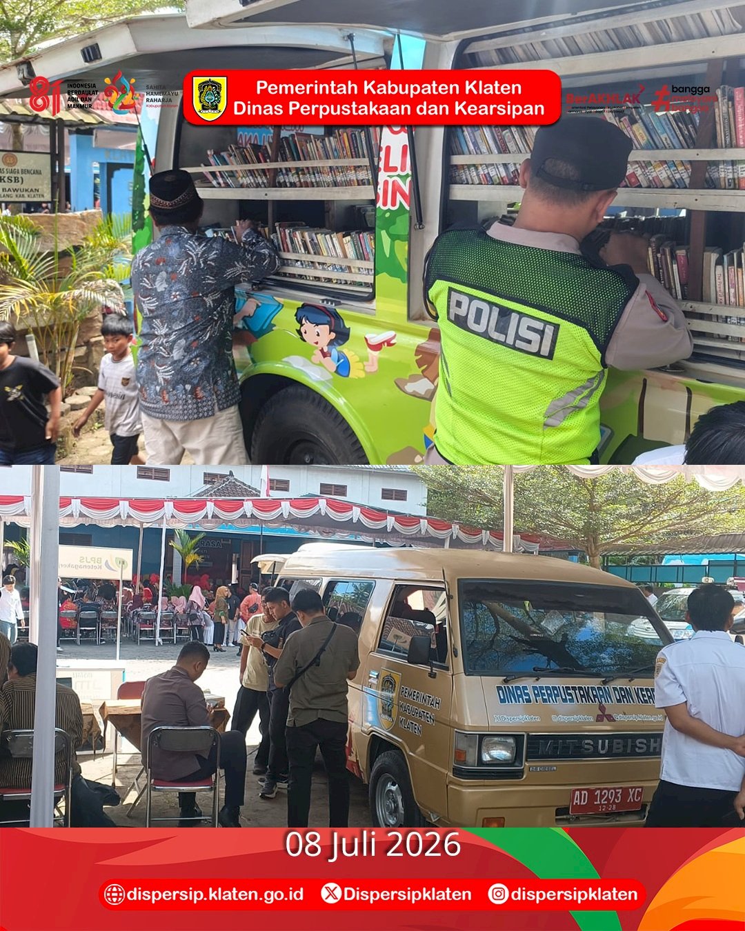 Mbak Marsini dan Titip Bandaku Hadir di Sambung Rasa Bupati Desa Bawukan, Perluas Akses Literasi dan Arsip Digital