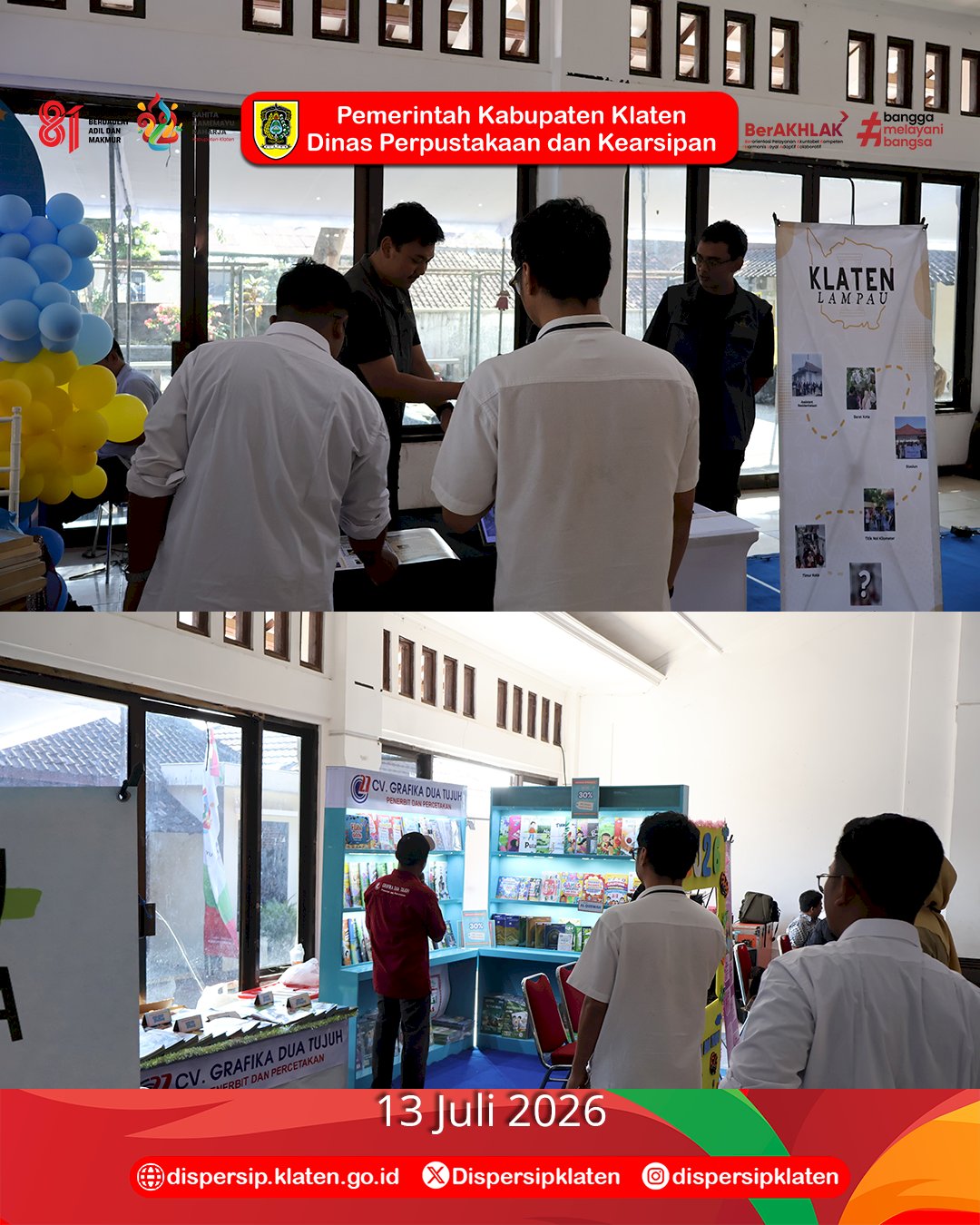 Soft Opening Klafiesta 2026 Dibuka, Hadirkan Ragam Stand Literasi dan UMKM