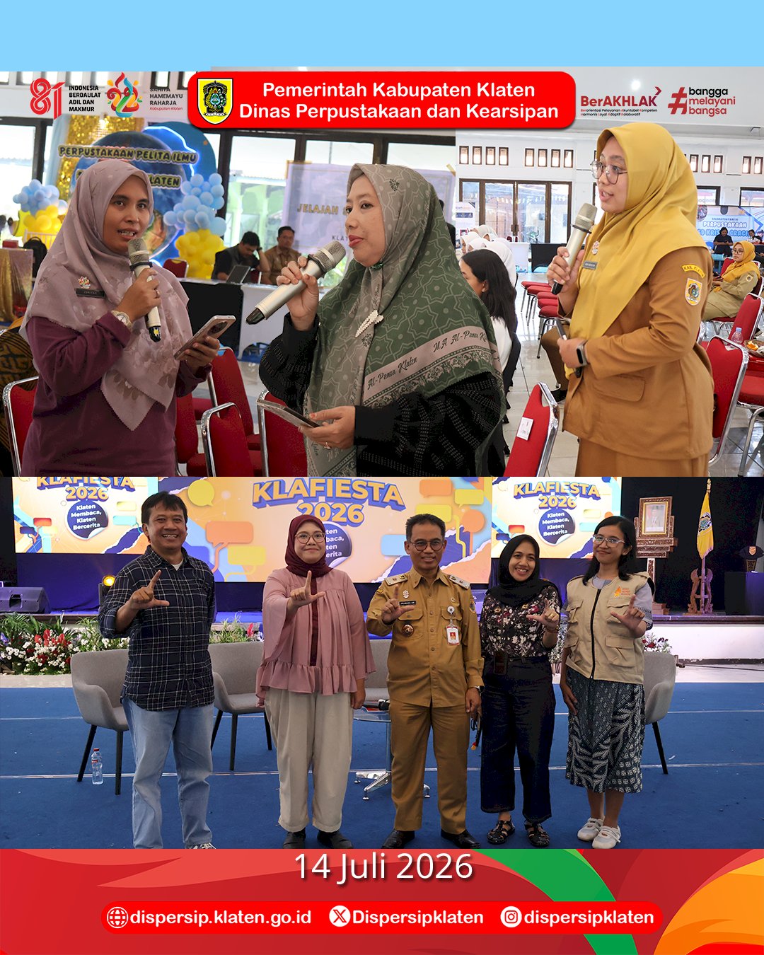 Klafiesta 2026 Tutup Rangkaian Festival dengan Klafiesta Talk dan Pentas Seni Inspiratif
