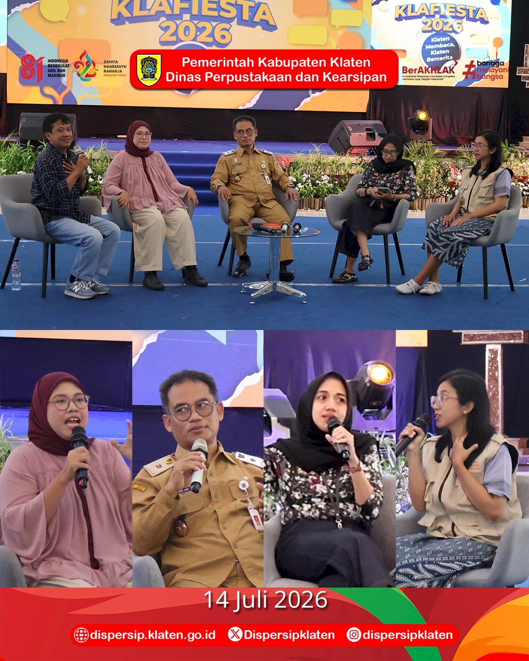 Klafiesta 2026 Tutup Rangkaian Festival dengan Klafiesta Talk dan Pentas Seni Inspiratif