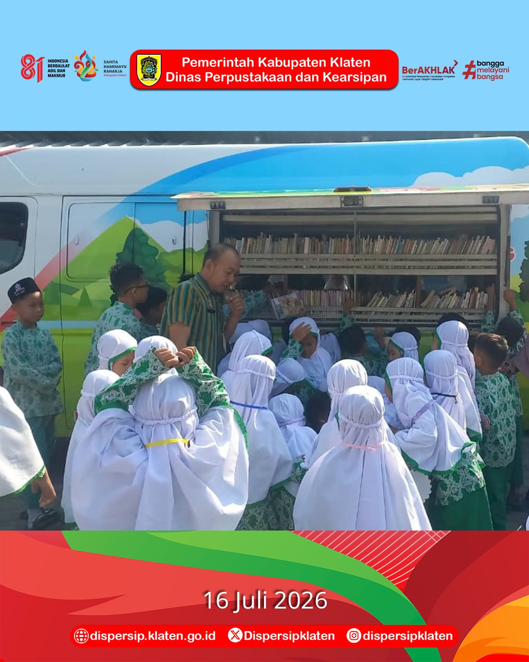 Mbak Marsini Hadirkan Keceriaan Literasi di SDIT Muhammadiyah Sinar Fajar Cawas