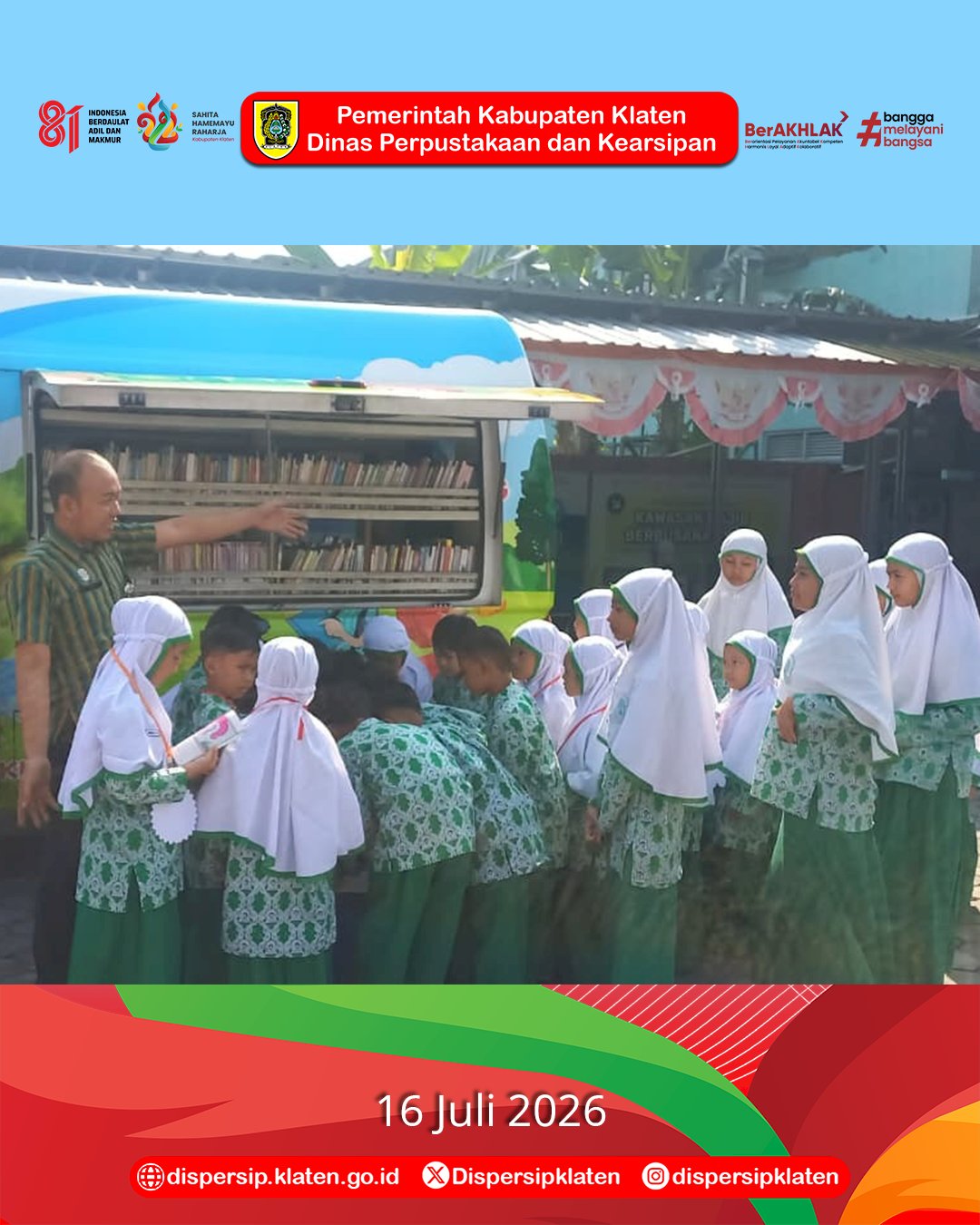 Mbak Marsini Hadirkan Keceriaan Literasi di SDIT Muhammadiyah Sinar Fajar Cawas