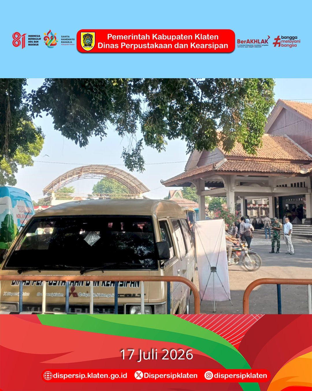 Mbak Marsini dan Titip Bandaku Hadir di Sambung Rasa Bupati Kelurahan Kabupaten