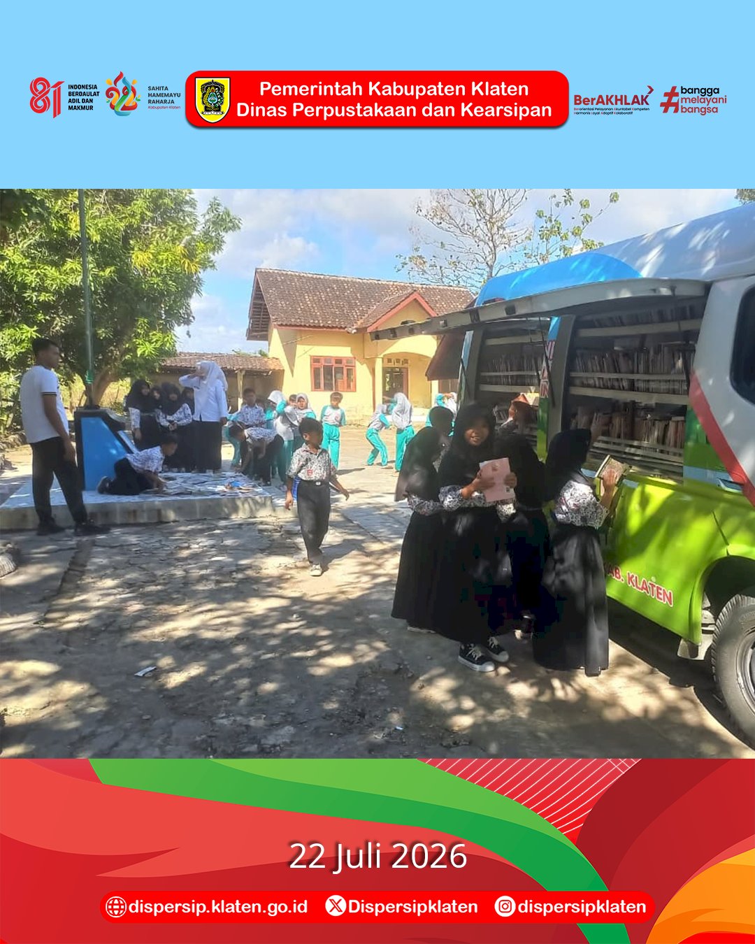 Mbak Marsini Hadir di SD Negeri 2 Sidowarno, Dorong Semangat Literasi Sejak Dini