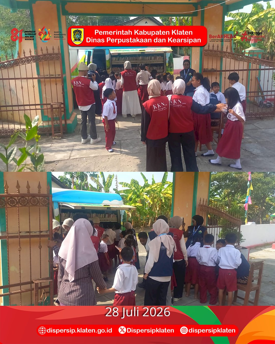 Mbak Marsini Hadir di SD Negeri 2 Karangtalun, Tumbuhkan Semangat Literasi