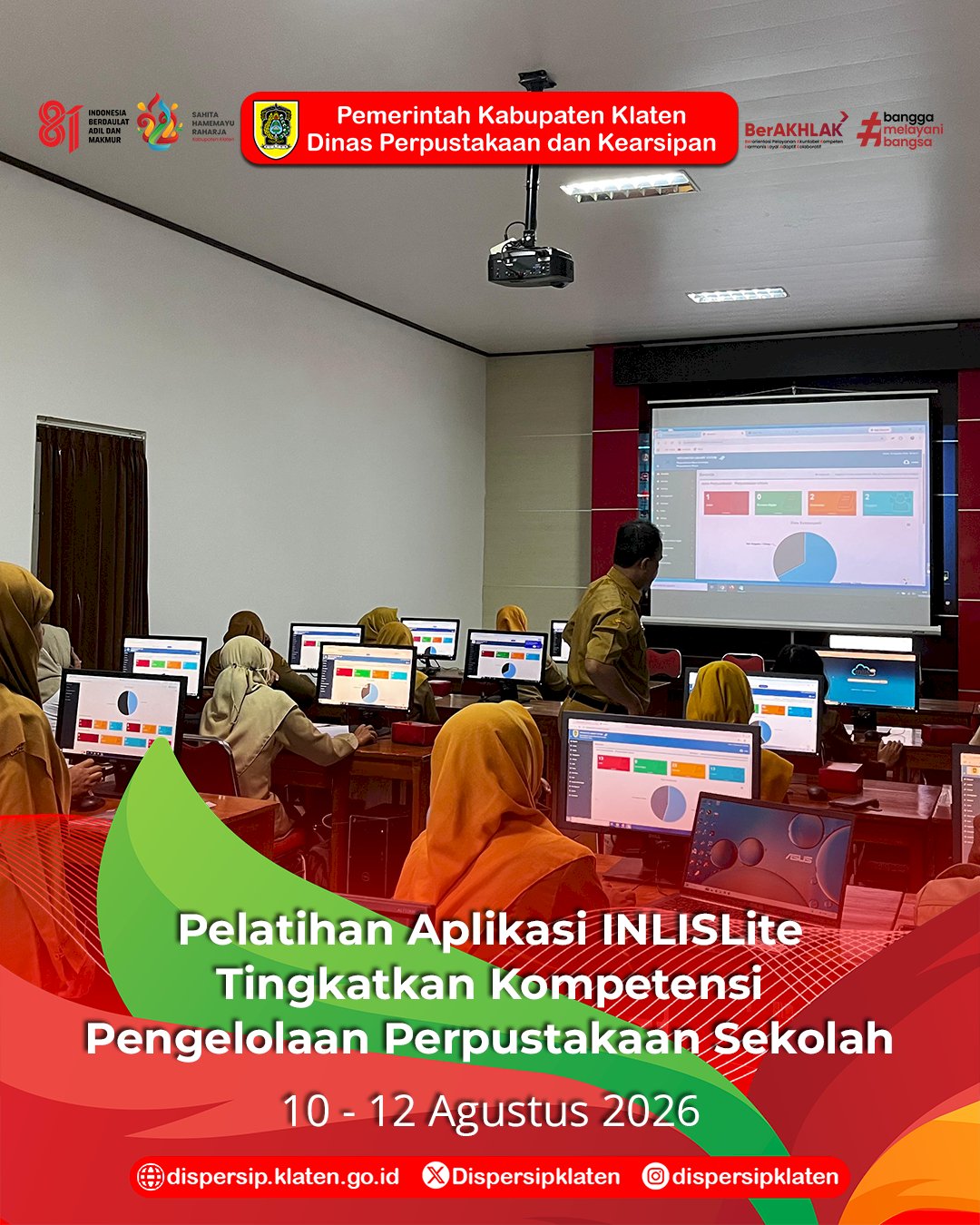 Pelatihan Aplikasi INLISLite Tingkatkan Kompetensi Pengelolaan Perpustakaan Sekolah