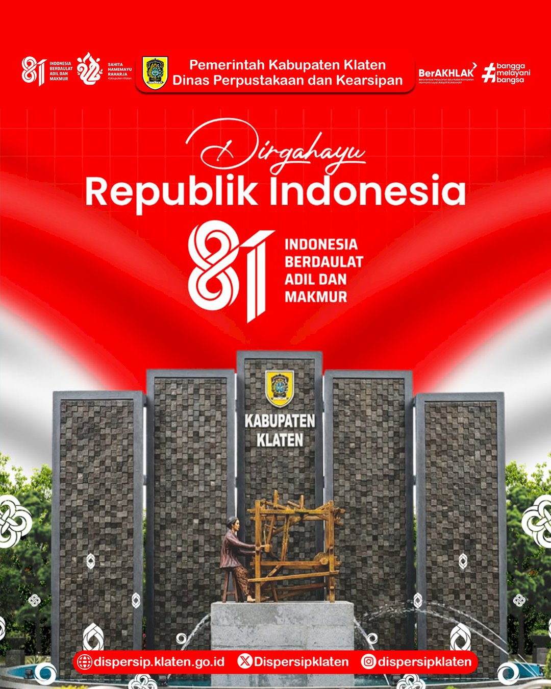 Dirgahayu Republik Indonesia ke-81