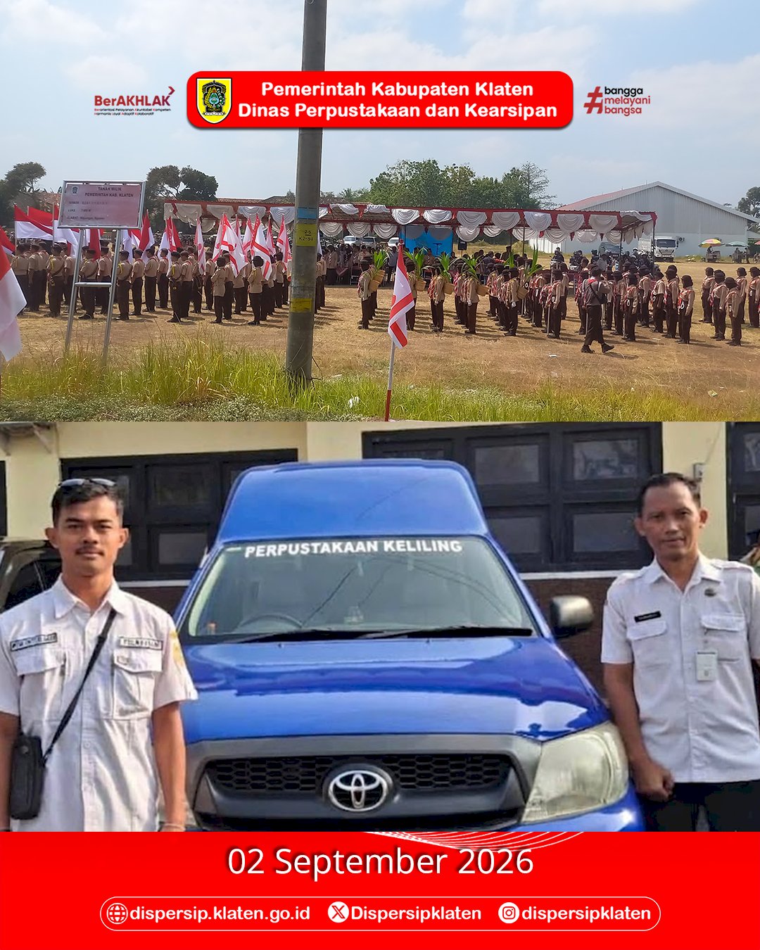 Dukung Estafet Tunas Kelapa, Layanan Mbak Marsini Hadir Menyapa Warga Klaten