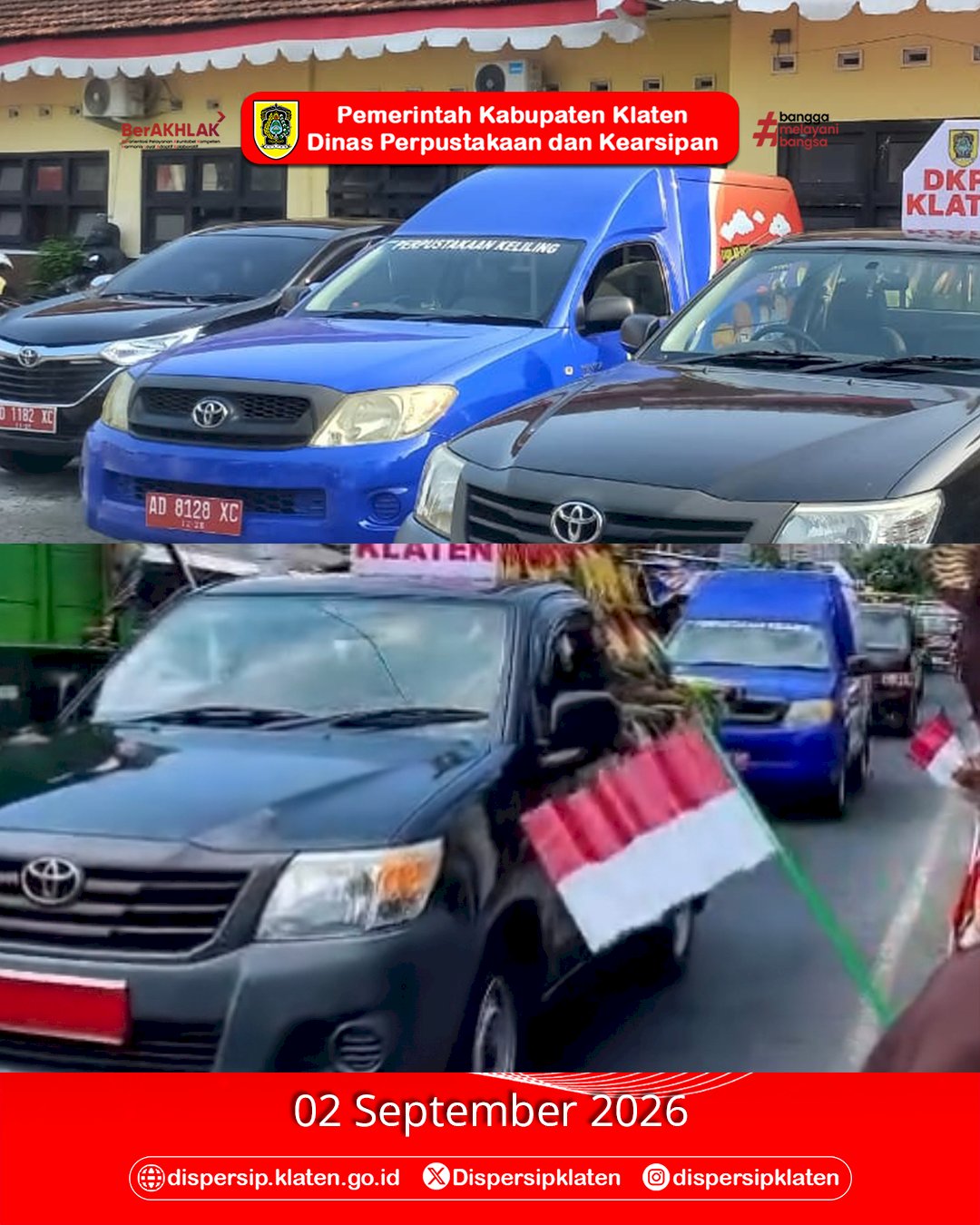 Dukung Estafet Tunas Kelapa, Layanan Mbak Marsini Hadir Menyapa Warga Klaten
