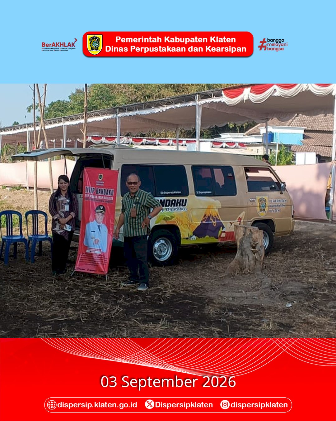 Meriahkan Sambung Rasa Bupati Klaten di Desa Joho, Mbak Marsini dan Titip Bandaku Hadir Dekatkan Pelayanan Publik