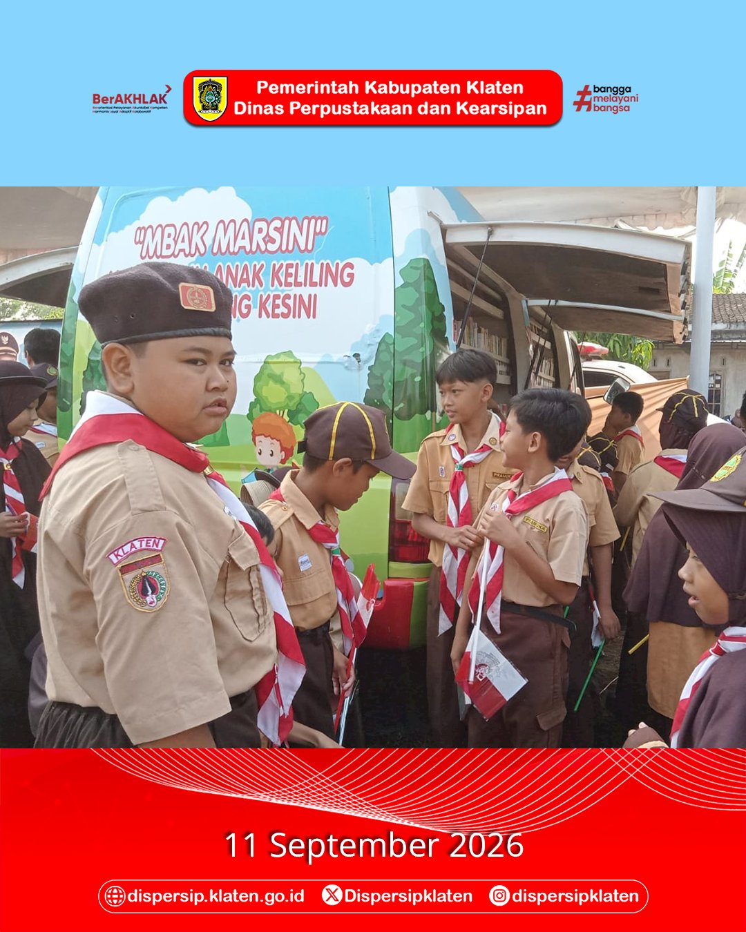 Dispersip Hadirkan Layanan Mbak Marsini dan Titip Bandaku dalam Sambung Rasa Bupati Klaten di Jurangjero
