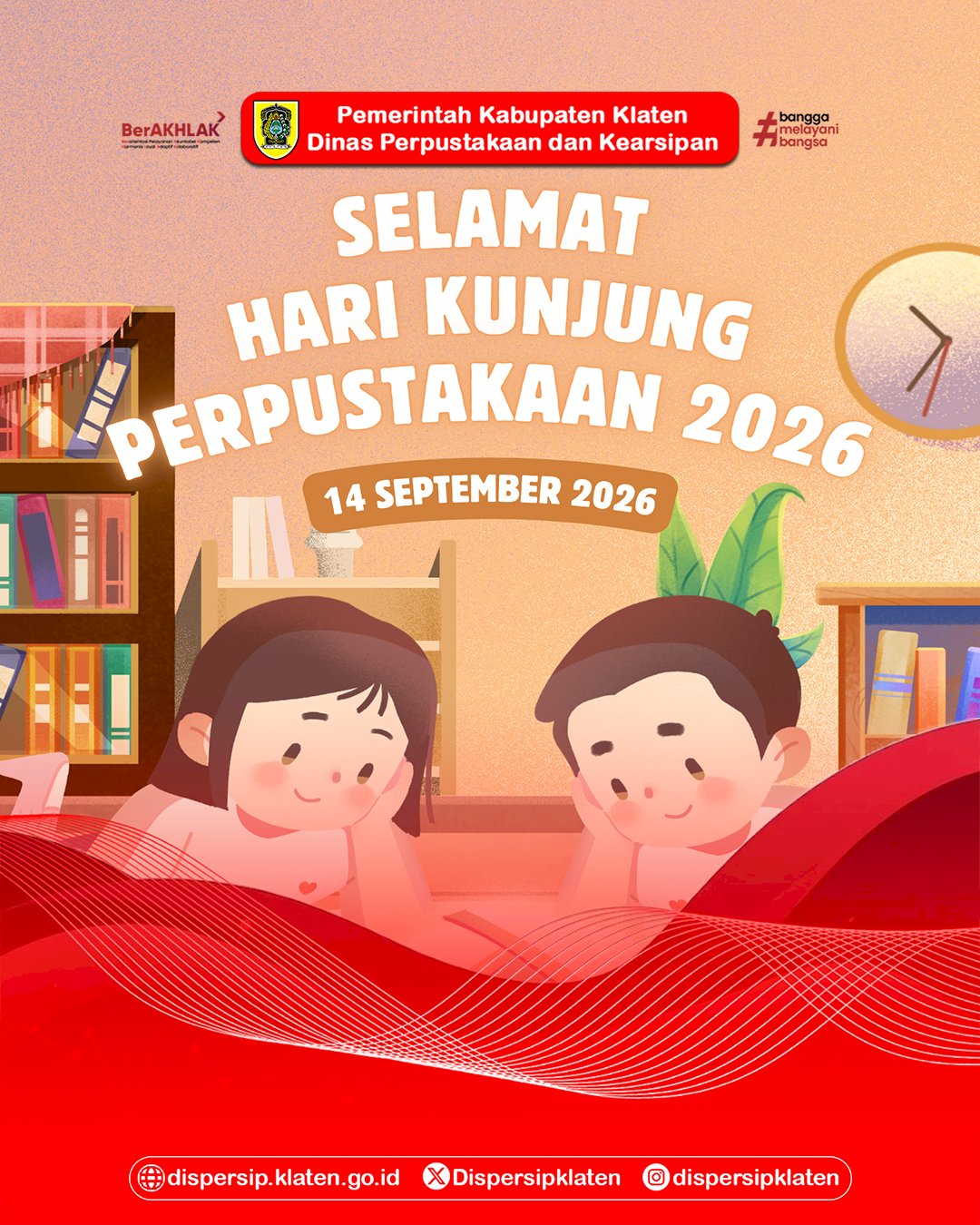 Selamat Hari Kunjung Perpustakaan, 14 September 2026
